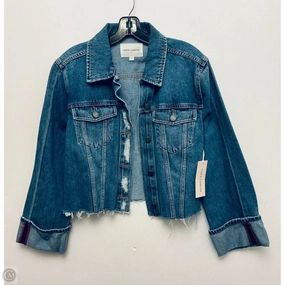 No Static Jacket Denim By Vince Camuto In Blue Denim, Size: S