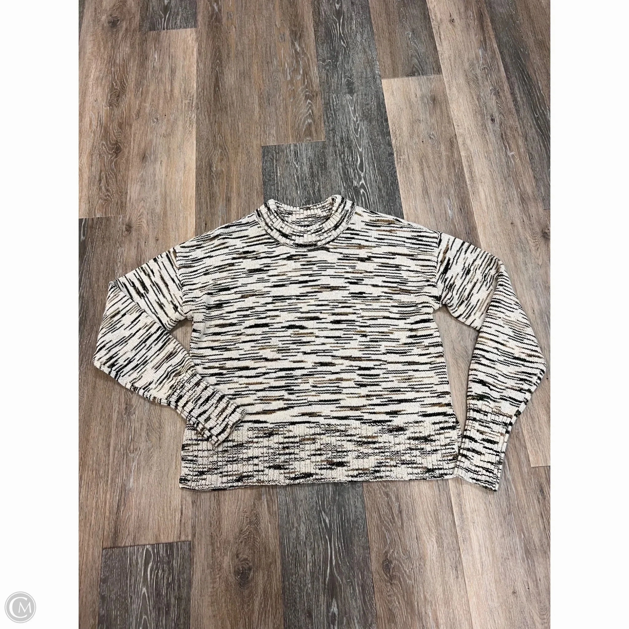 -Sweater Designer By Veronica Beard In Cream, Size: M Comfy Touch Comfy Layered Wear