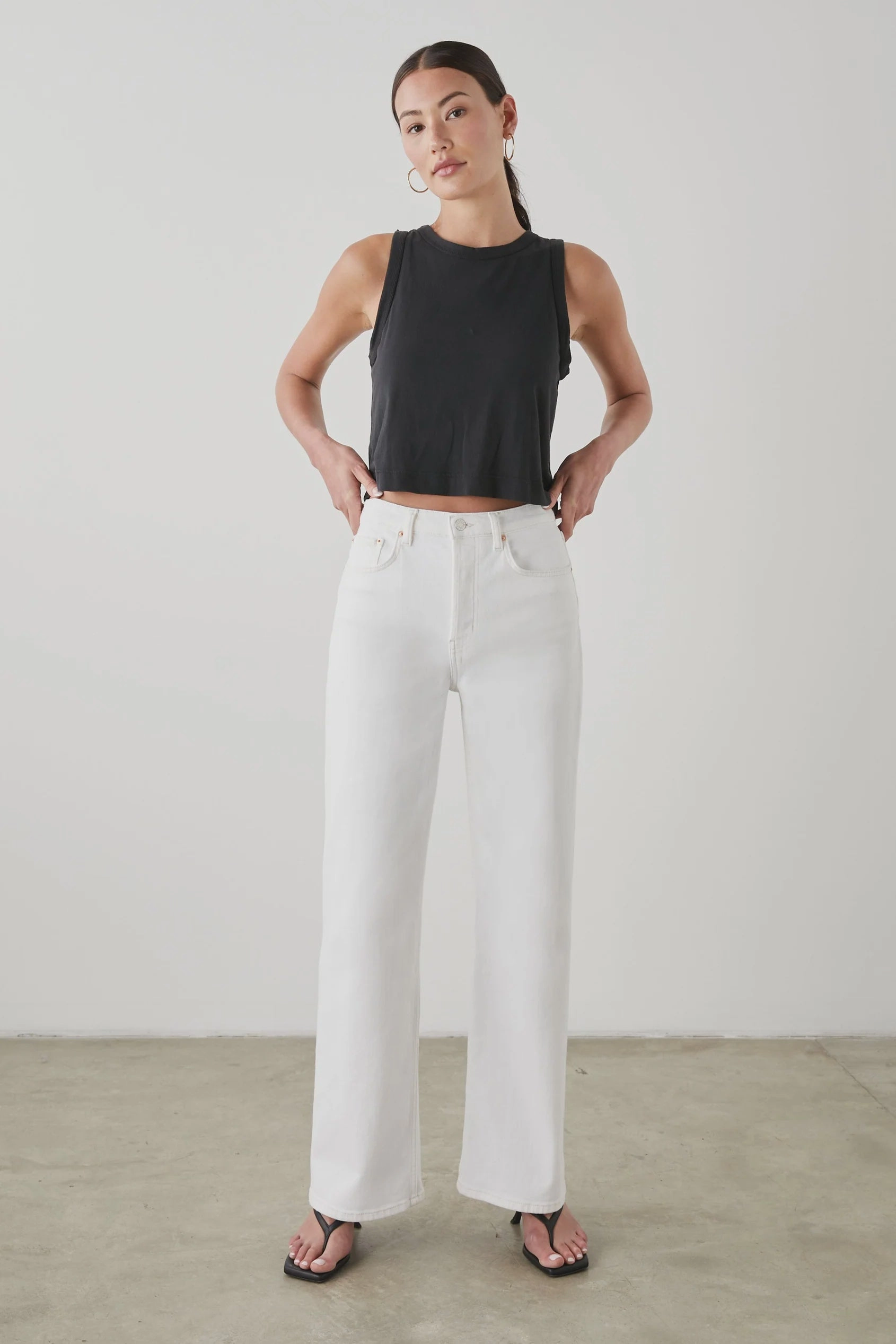 Colorfast Dyeing Method RAILS The Getty in Ecru