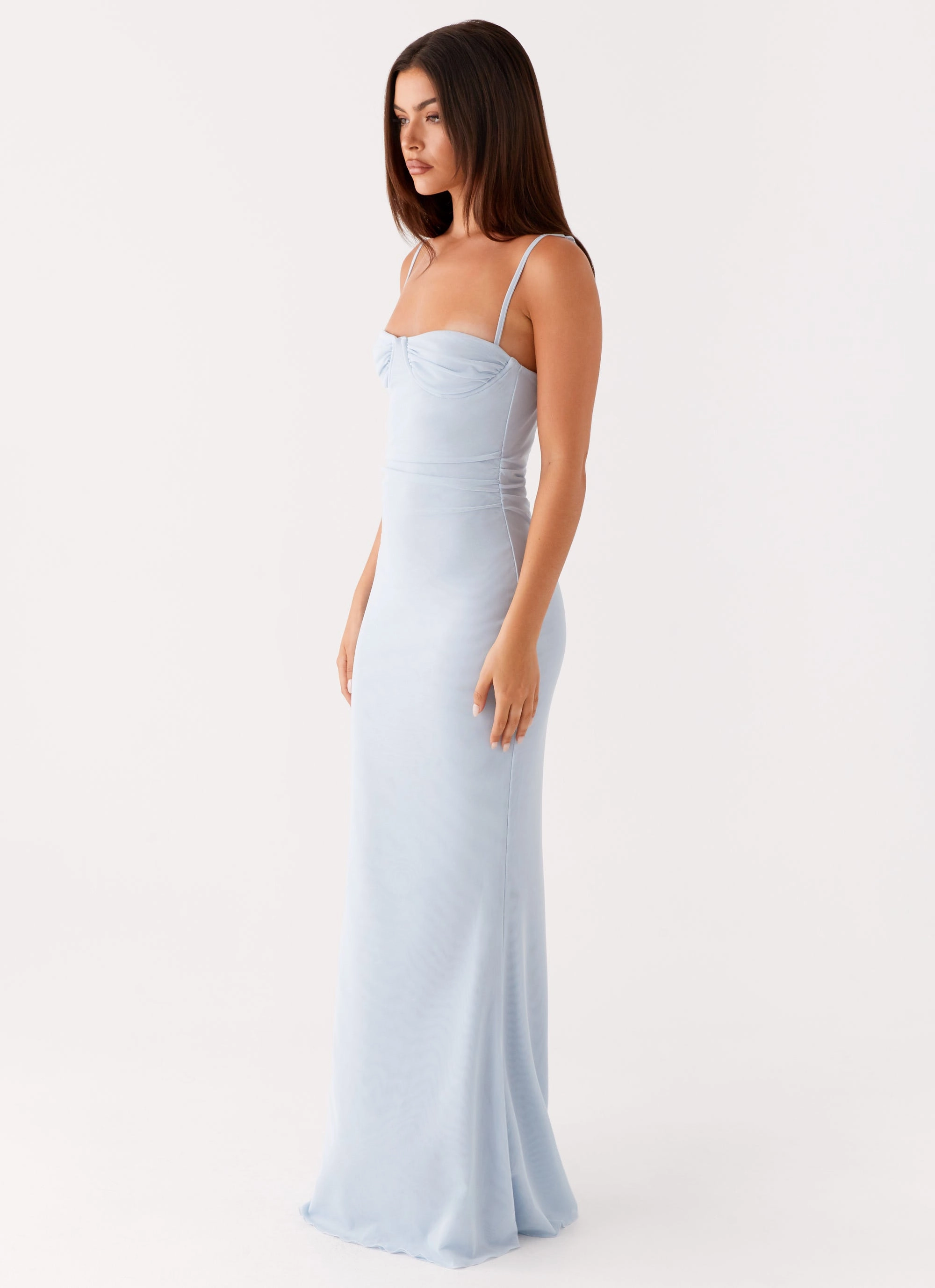 Feminine Vibe Anna Sophia Maxi Dress - Blue