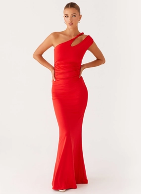 Seasonal Wear Lopez Maxi Dress - Tangerine