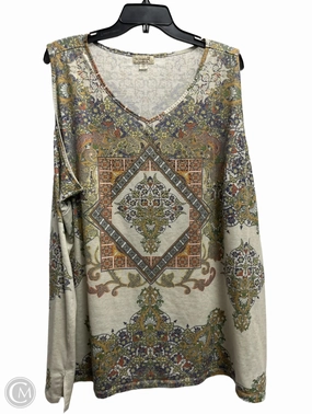 Top Short Sleeve By One World In Green, Size: 4x hypoallergenic