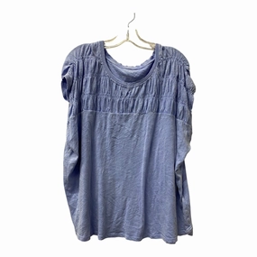 Top Ss By Pilcro In Blue, Size:Xl Unisex style Comfortable And Trendy
