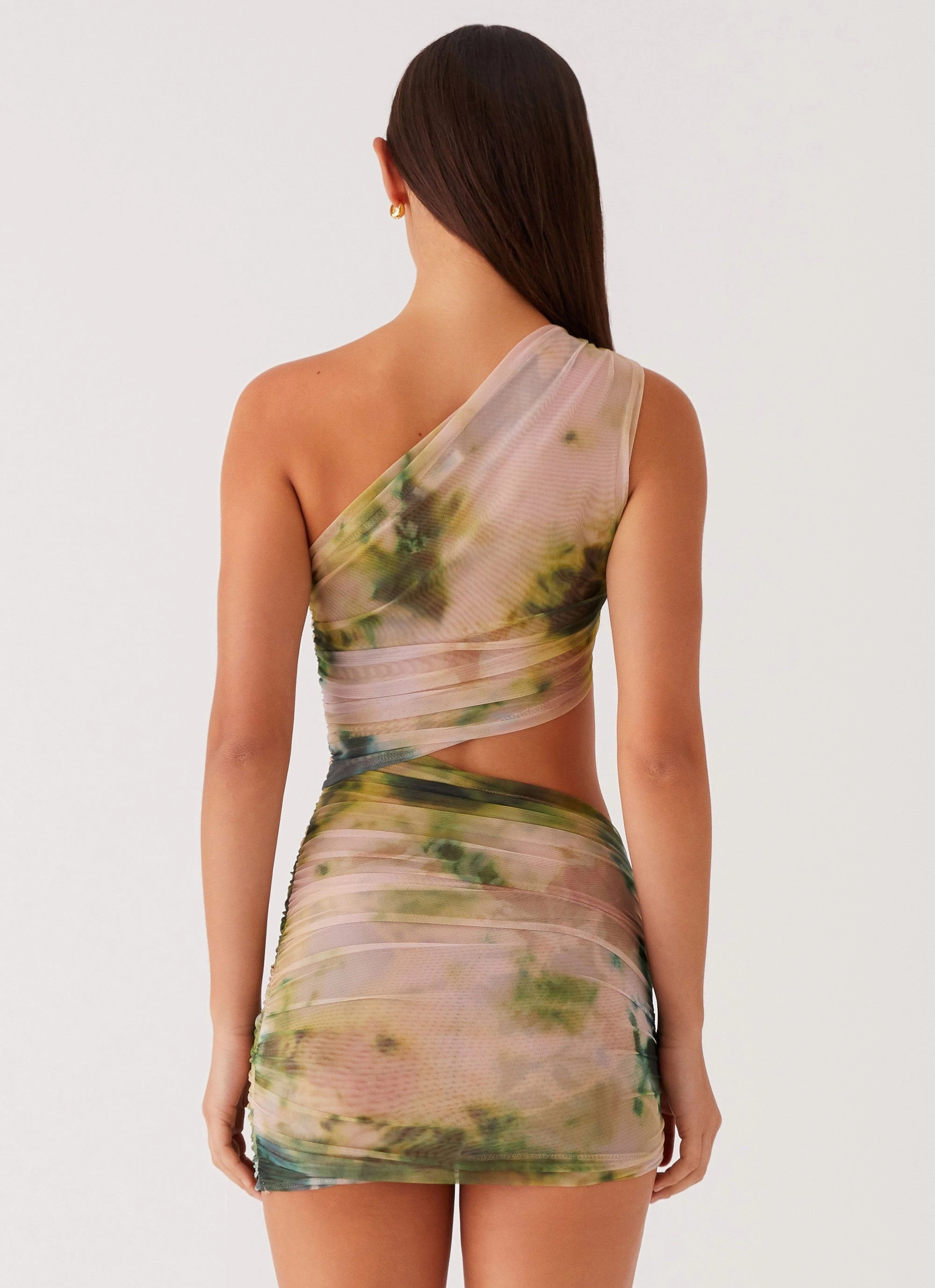 Addie Mini Dress - Rainforest Soft Harmony Chic formal attire