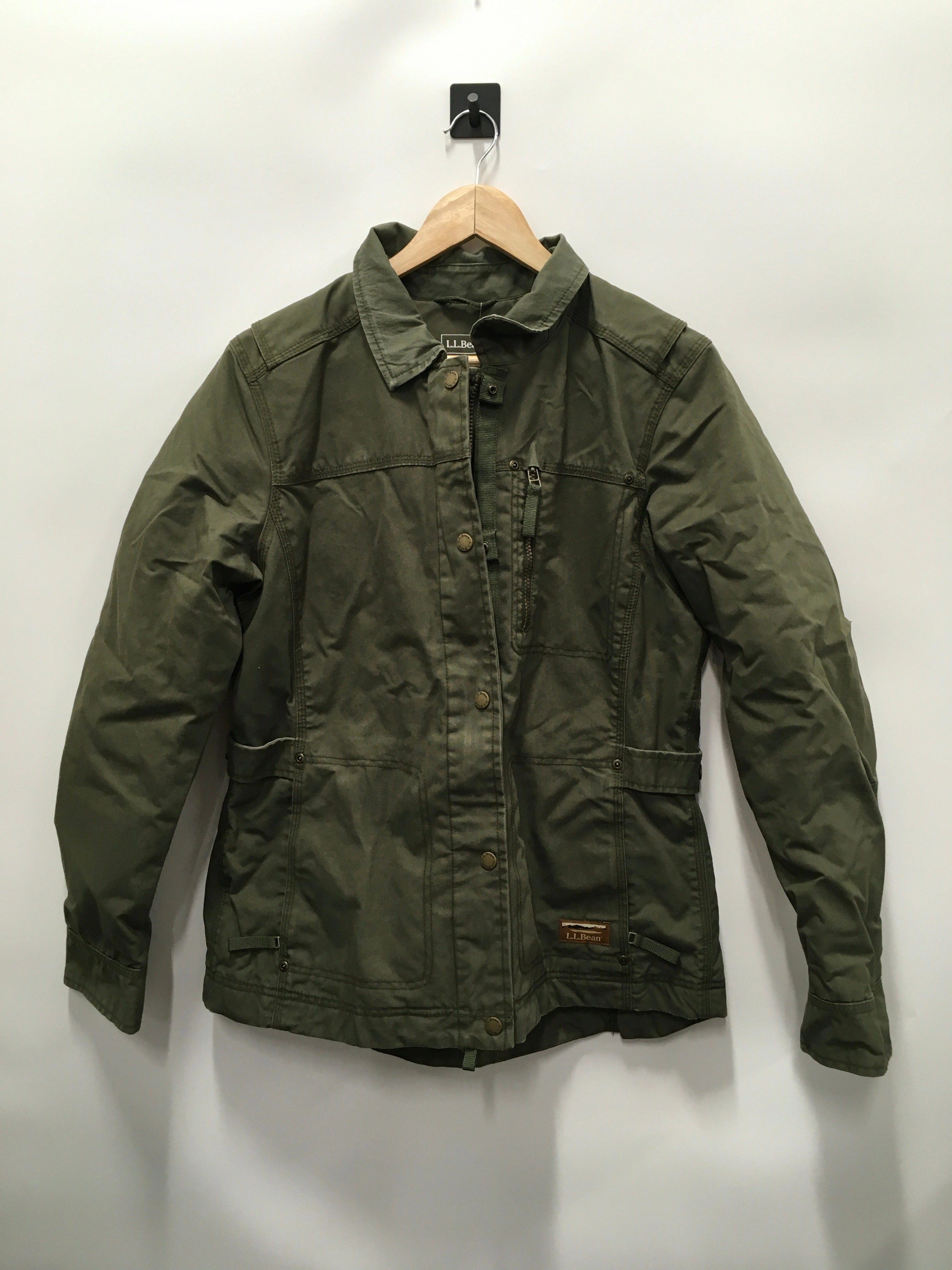 Layered Cuff System Green Jacket Utility L.l. Bean, Size M