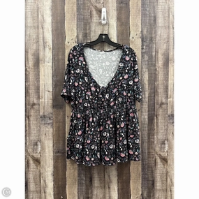 Top Short Sleeve By Torrid In Floral Print, Size: 2x Timeless Fit