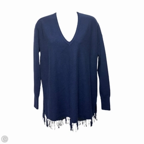 Resilient Stretch Fabric Alessandra Tunic Sweater Designer By Lilly Pulitzer In Blue, Size: XXS