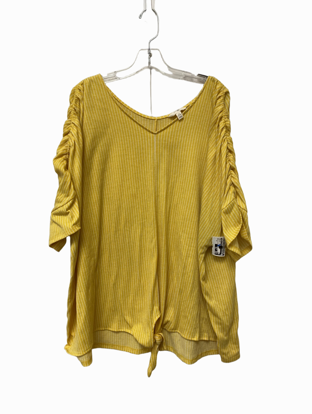 Fade Resistant Print Basic Top Top Short Sleeve By Terra & Sky  Size: 3x