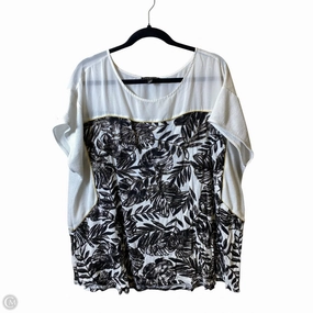 Breathable Performance Wear Top Short Sleeve By Lane Bryant In Multi-colored, Size: 3x