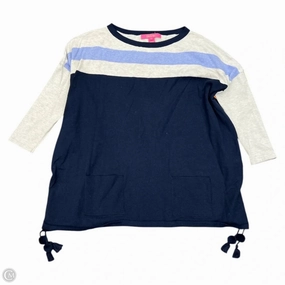 Sweater Designer By Lilly Pulitzer In Blue, Size: Xs Cold Day Outfit