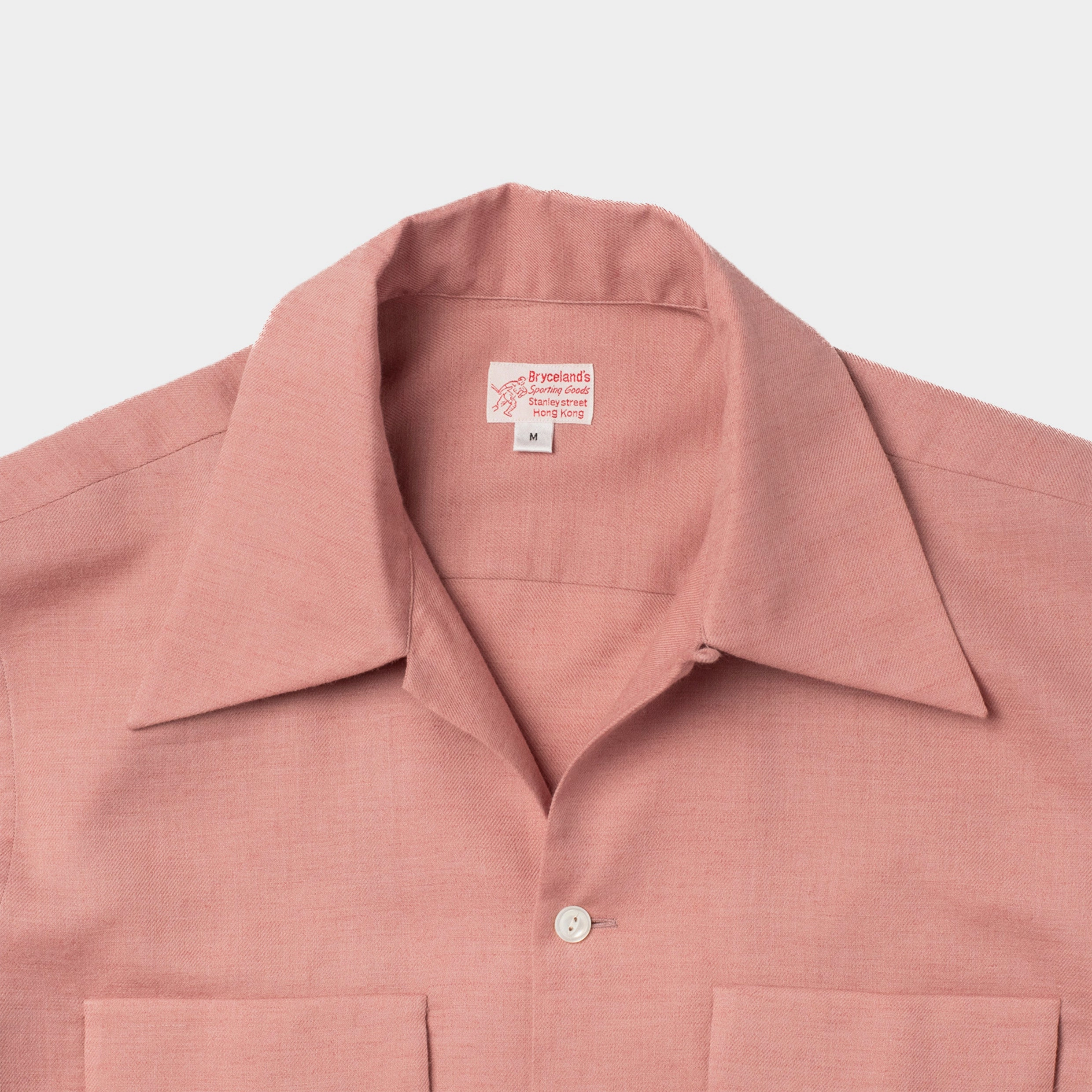 Seamless Side Panels Viyella Sports Shirt Pink