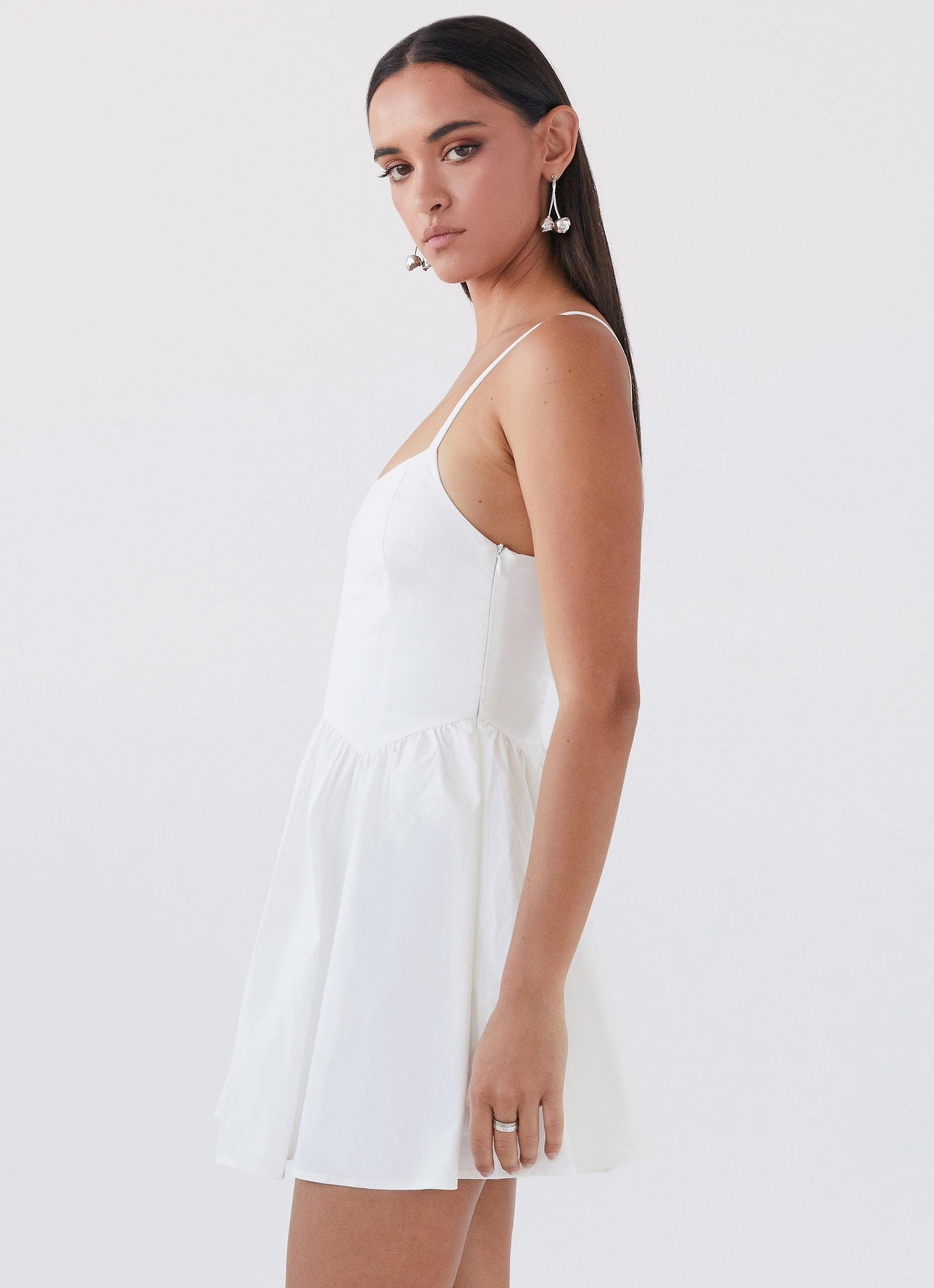 Clean Chic Tesoro Mio Mini Dress - White