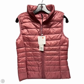 Vest Puffer & Quilted Unbranded In Mauve, Size: M TearResistantOuter Many Pockets