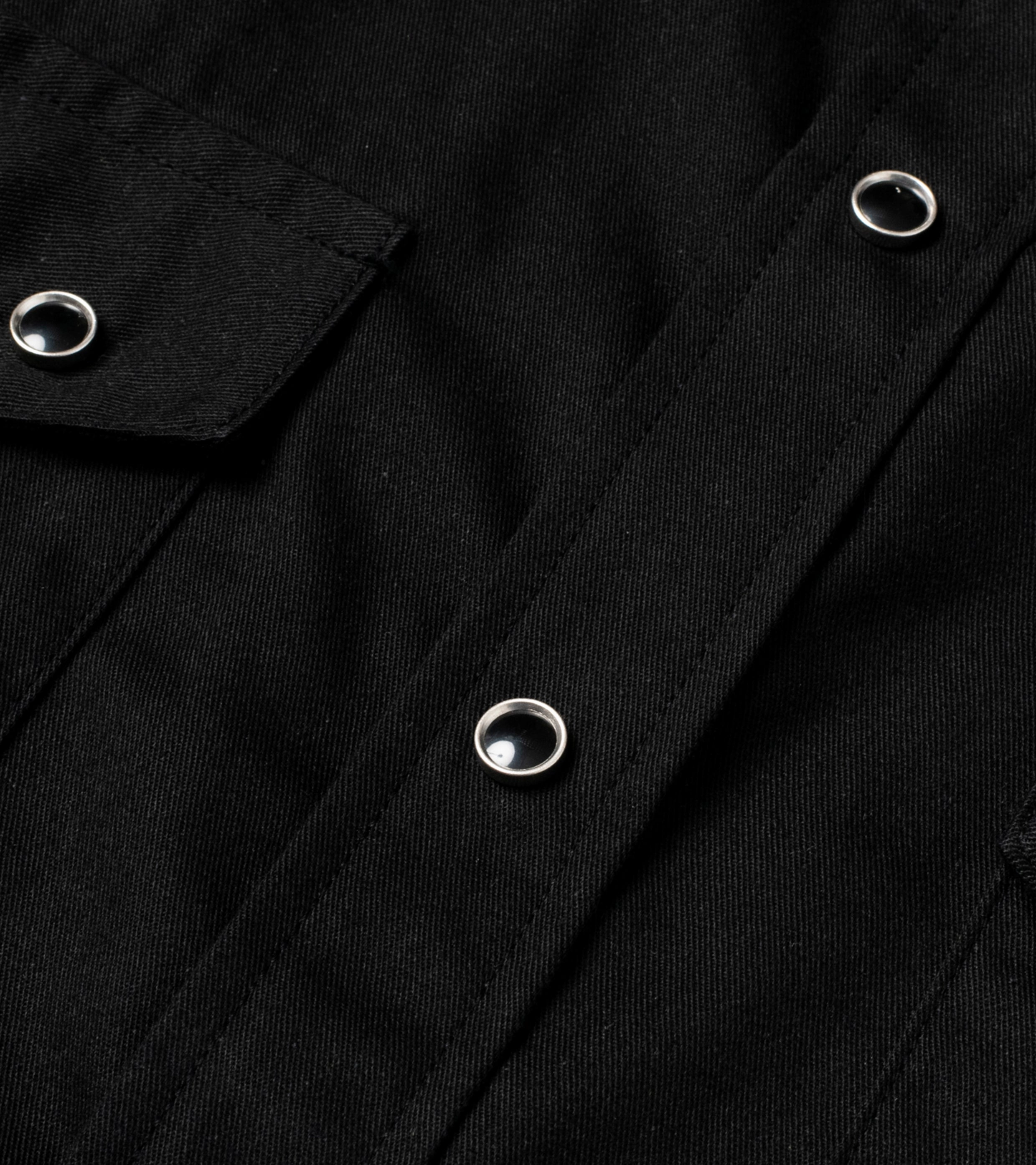 Polo Style Sawtooth Westerner Black