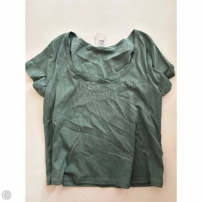 Top Short Sleeve By Old Navy In Green, Size: 2x Durable Stitching Quality Layer