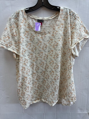 Bold Statement Top Short Sleeve By Vince Camuto  Size: 3x