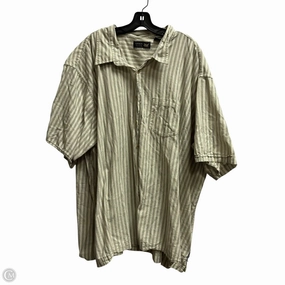 TemperatureRegulating Cool Style Top Short Sleeve By Clothes Mentor In Cream, Size: 4x