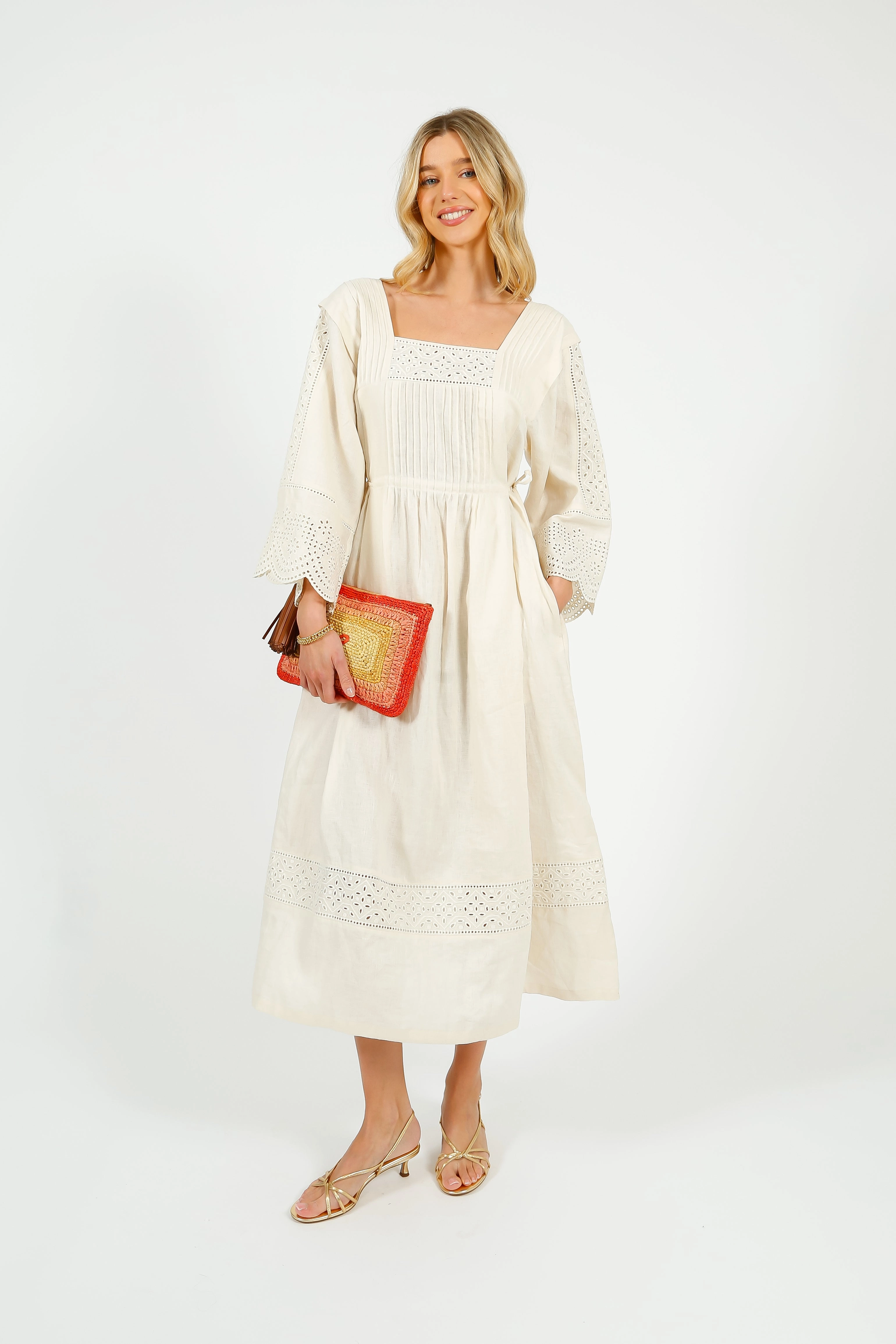 Stylish Choice MM Luglio Dress in Ecru