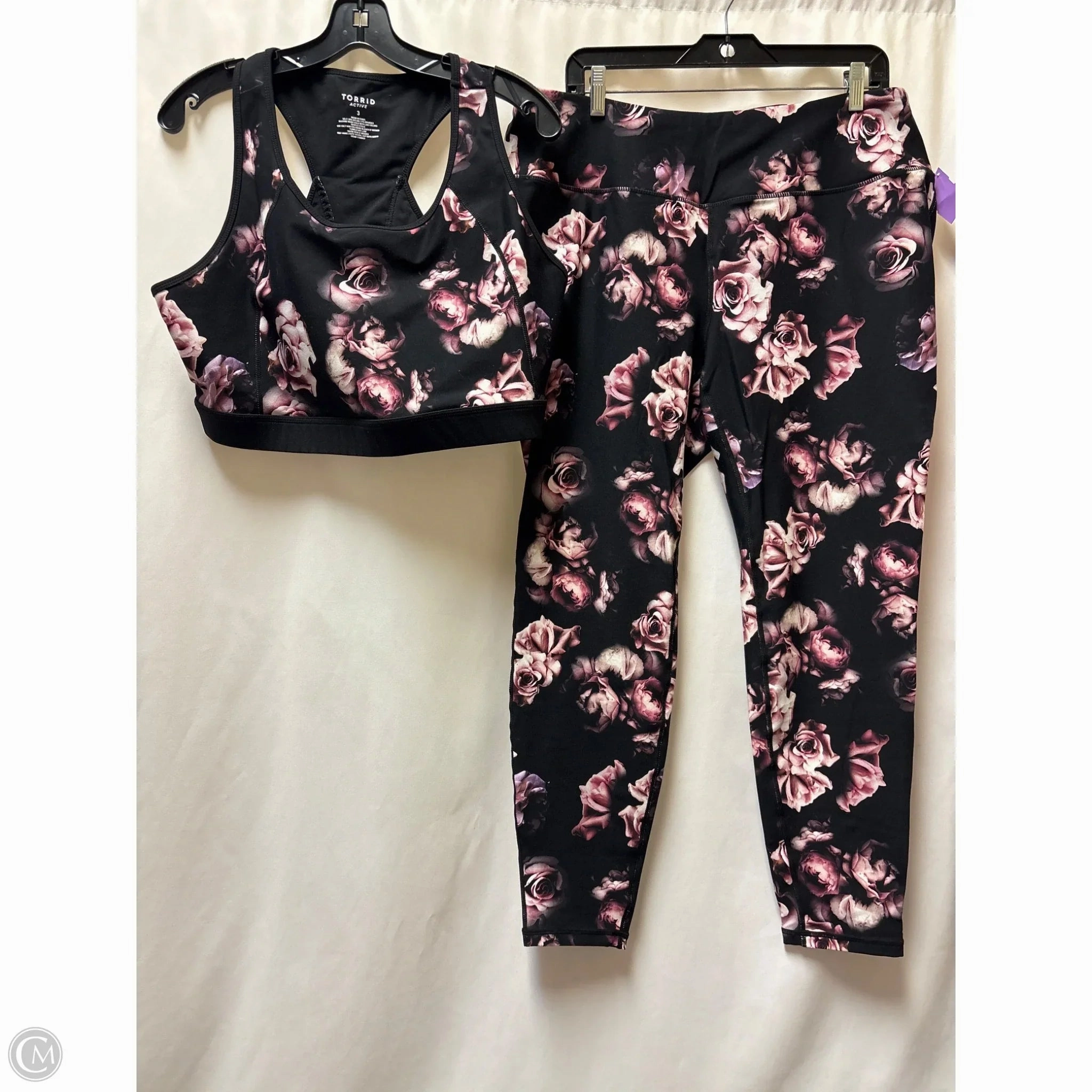 Athletic Pants 2pc By Torrid In Pink, Size: 3x Movement Ready