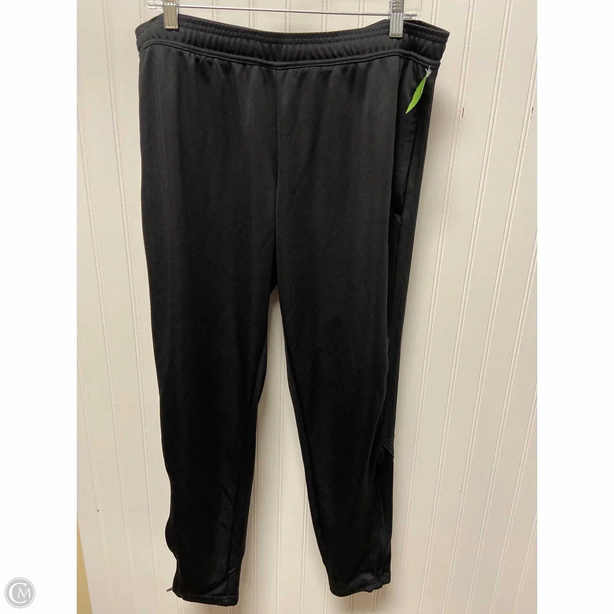 AntibacterialCoating Athletic Pants By Adidas In Black, Size: 2x