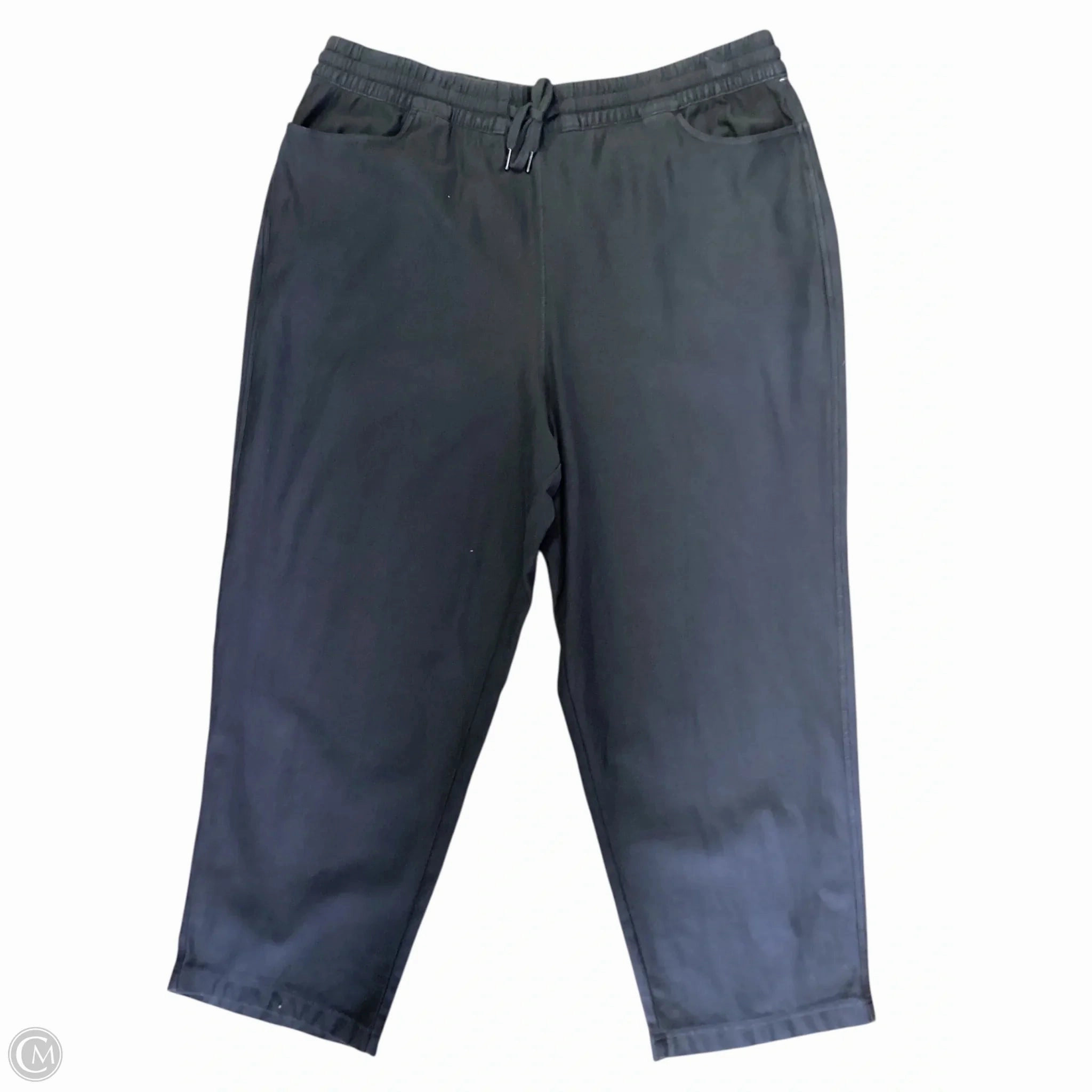 Anti Snag Fabric Low Profile Athletic Pants By Athleta In Black, Size: 2x