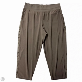 Breathable Comfort Ventilated Panels Athletic Pants By Athleta In Brown, Size: 1x