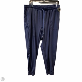 Athletic Pants By Fabletics In Blue, Size: Xl Street Style