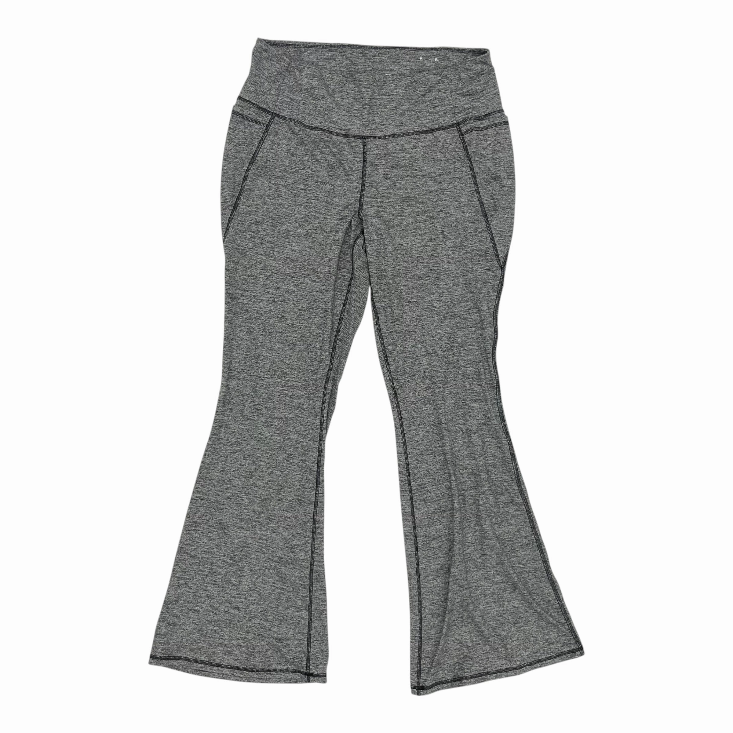 Contrast Trim Athletic Pants By Livi Active In Grey, Size:2X