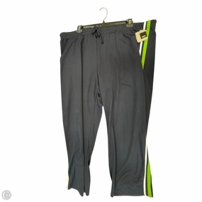 Athletic Pants By Mossimo In Blue & Green, Size: 3x Quick Fit Design