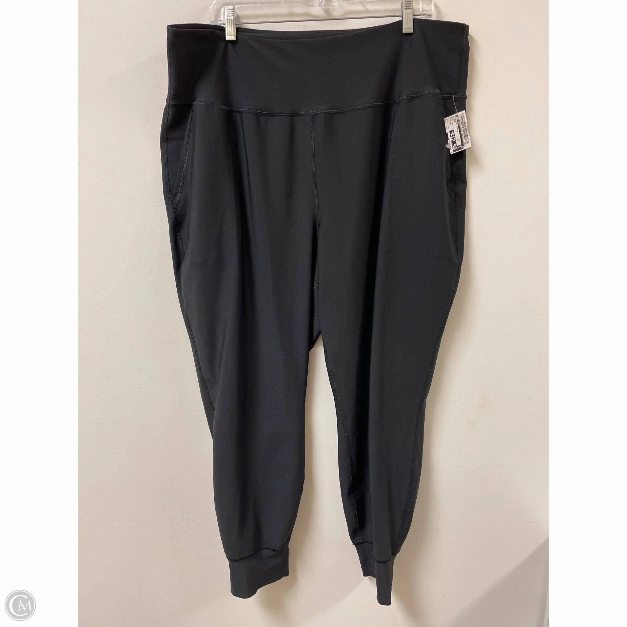 Athletic Pants By Old Navy In Black, Size: 1x Quick Access Zippers wrinkle free