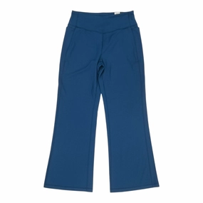 Hip Friendly Pockets Casual Edge Athletic Pants By Tek Gear In Teal, Size:Xl