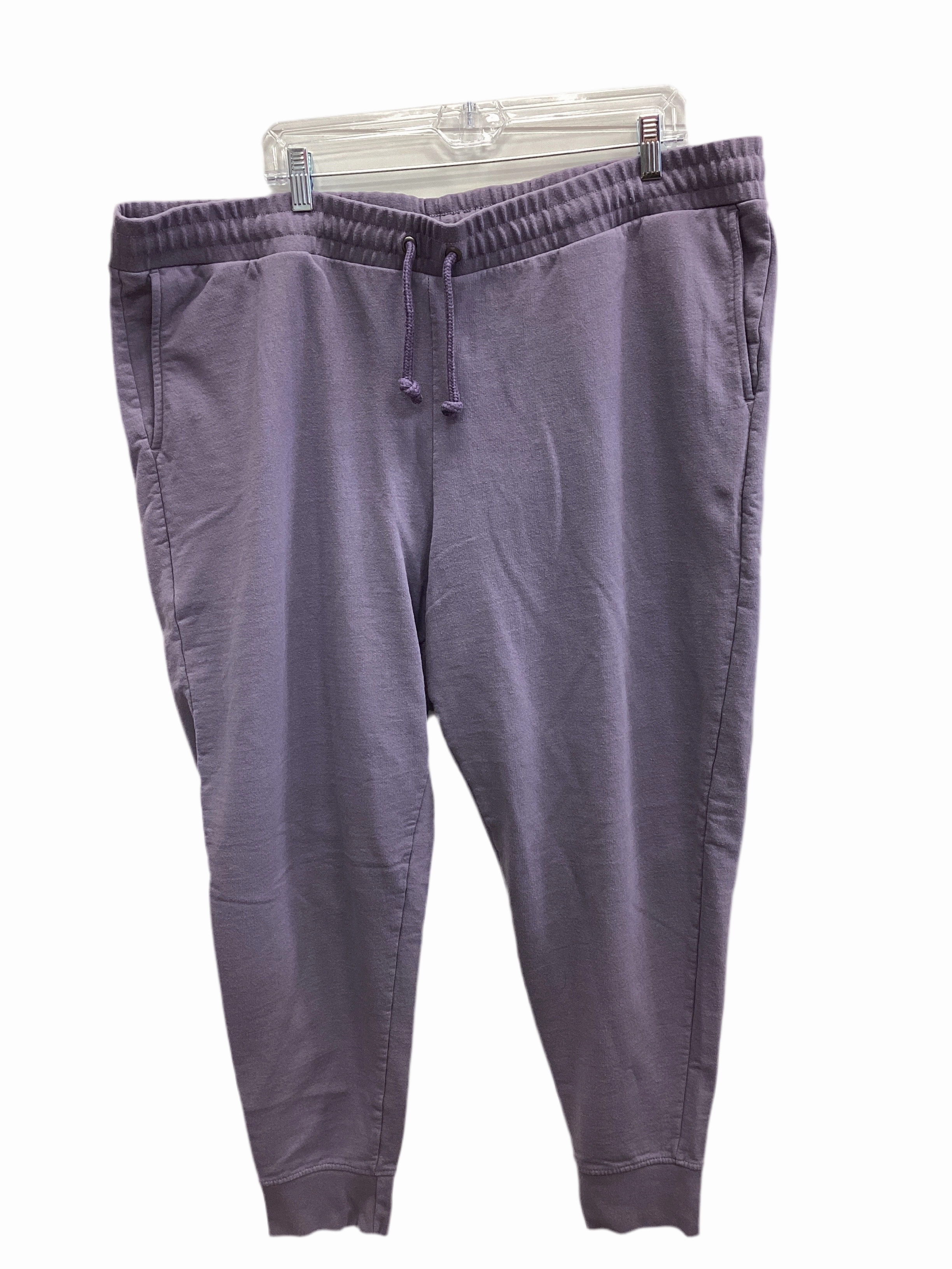 Athletic Pants By The North Face In Purple, Size:3X Stylish Appearance FadeResistant