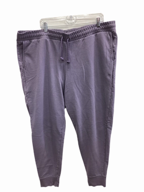 Athletic Pants By The North Face In Purple, Size:3X Stylish Appearance FadeResistant