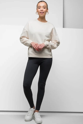 For Teens Shape Retain Work Commute Outdoor Lover Wide Waist Leggings Dark Grey