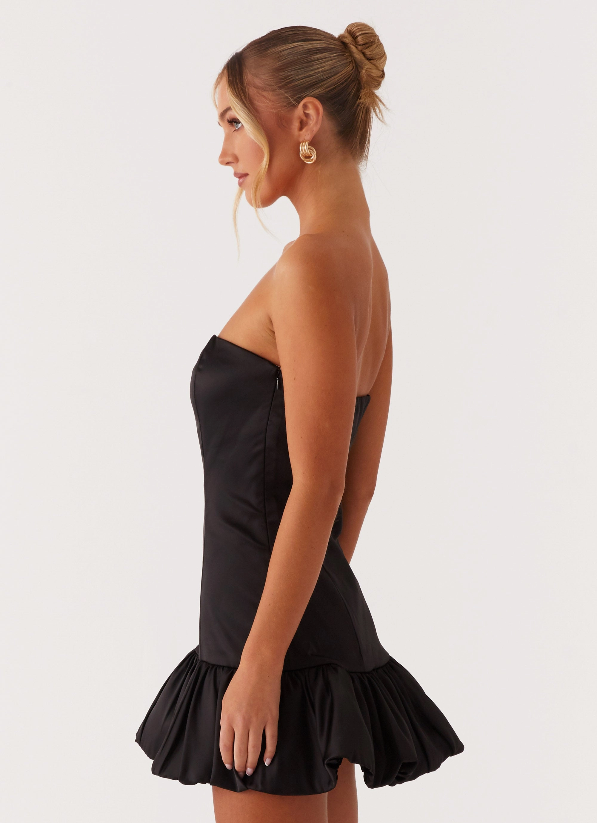 Dancing Queen Mini Dress - Black Sharp Look