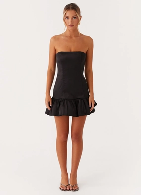 Dancing Queen Mini Dress - Black Flexible Layers