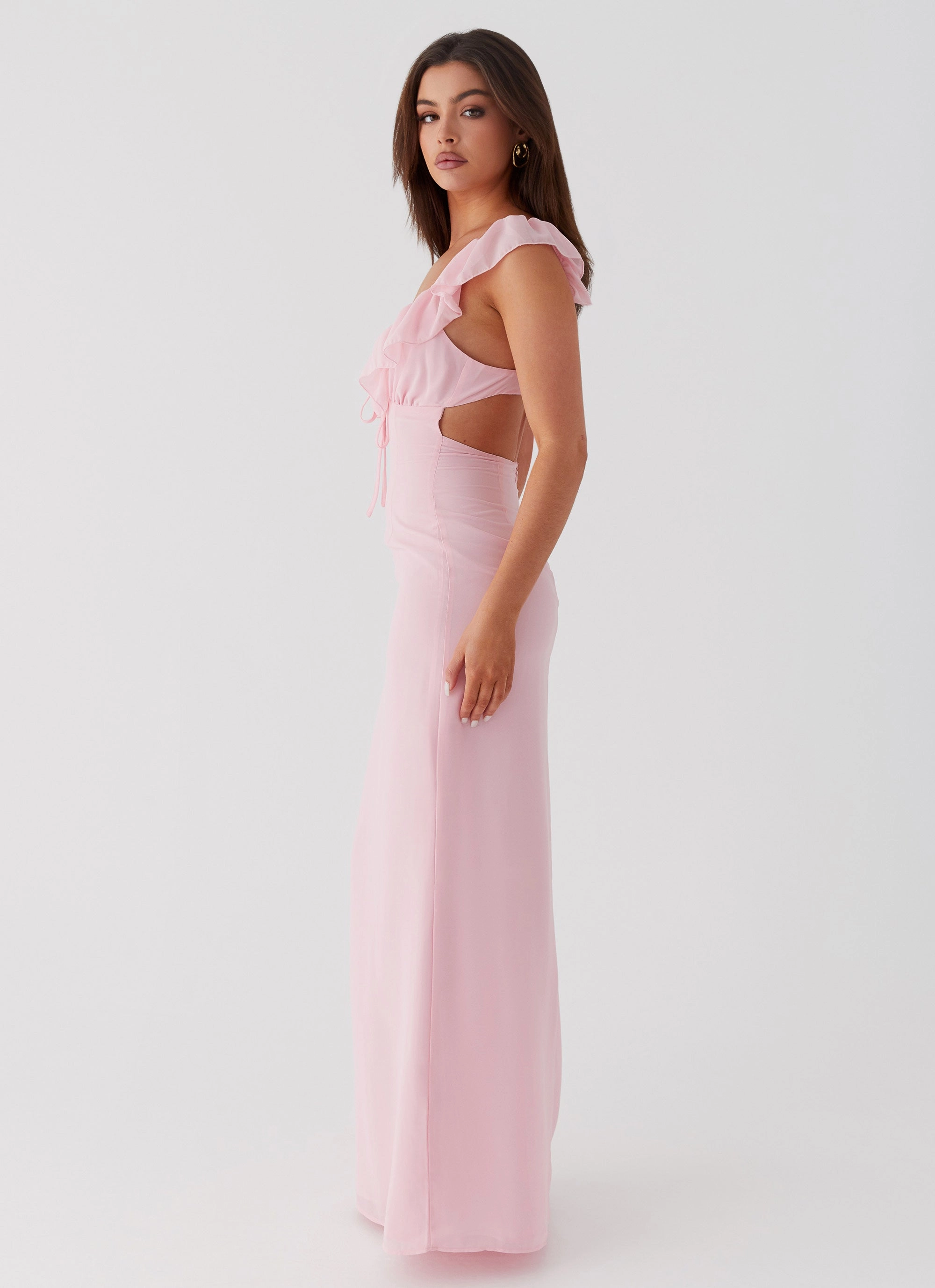 Silvie Maxi Dress - Pink Luxe Fit