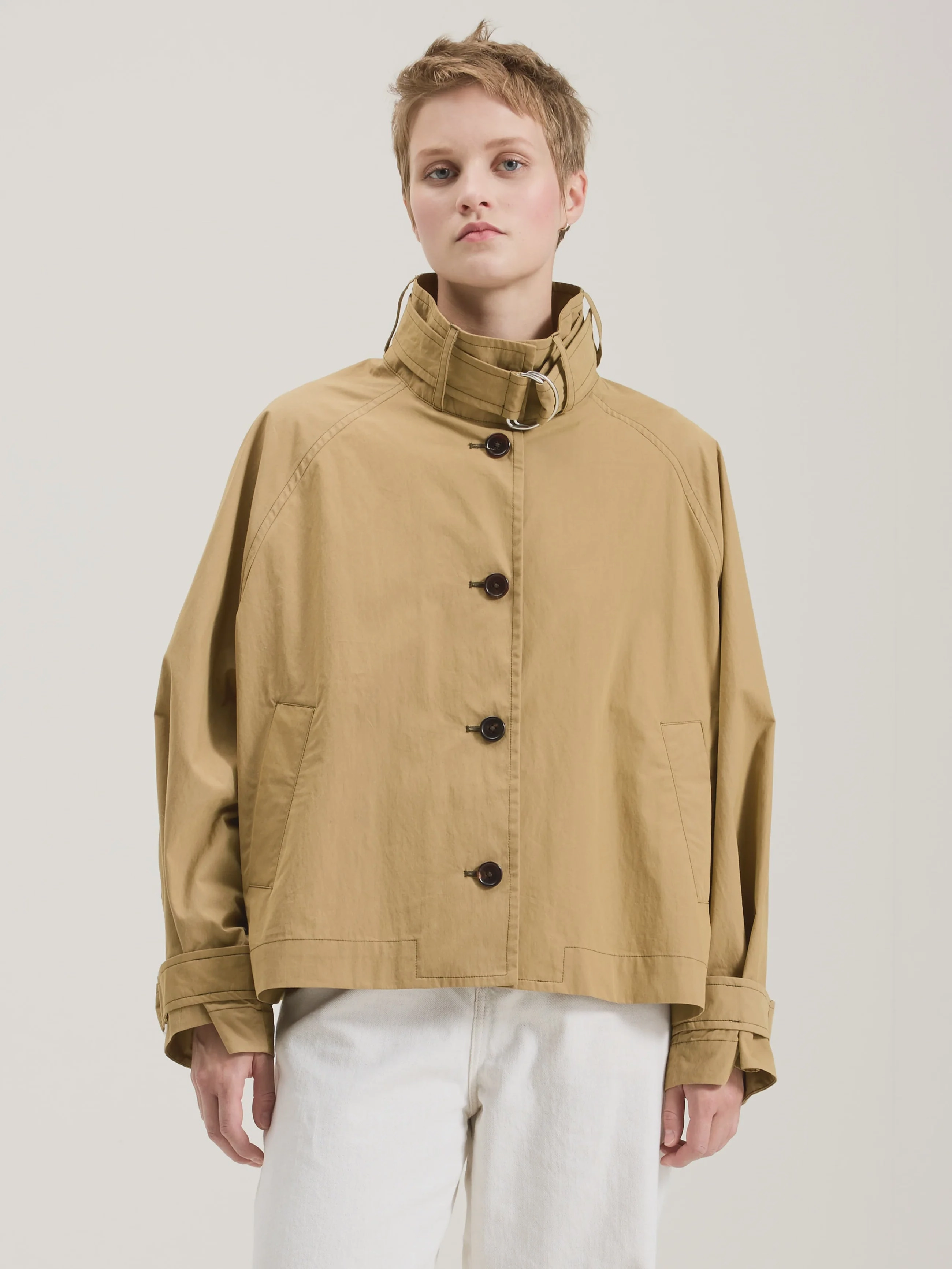 Bellerose Hubble Jacket 25 in Soil Heat Reflective Lining