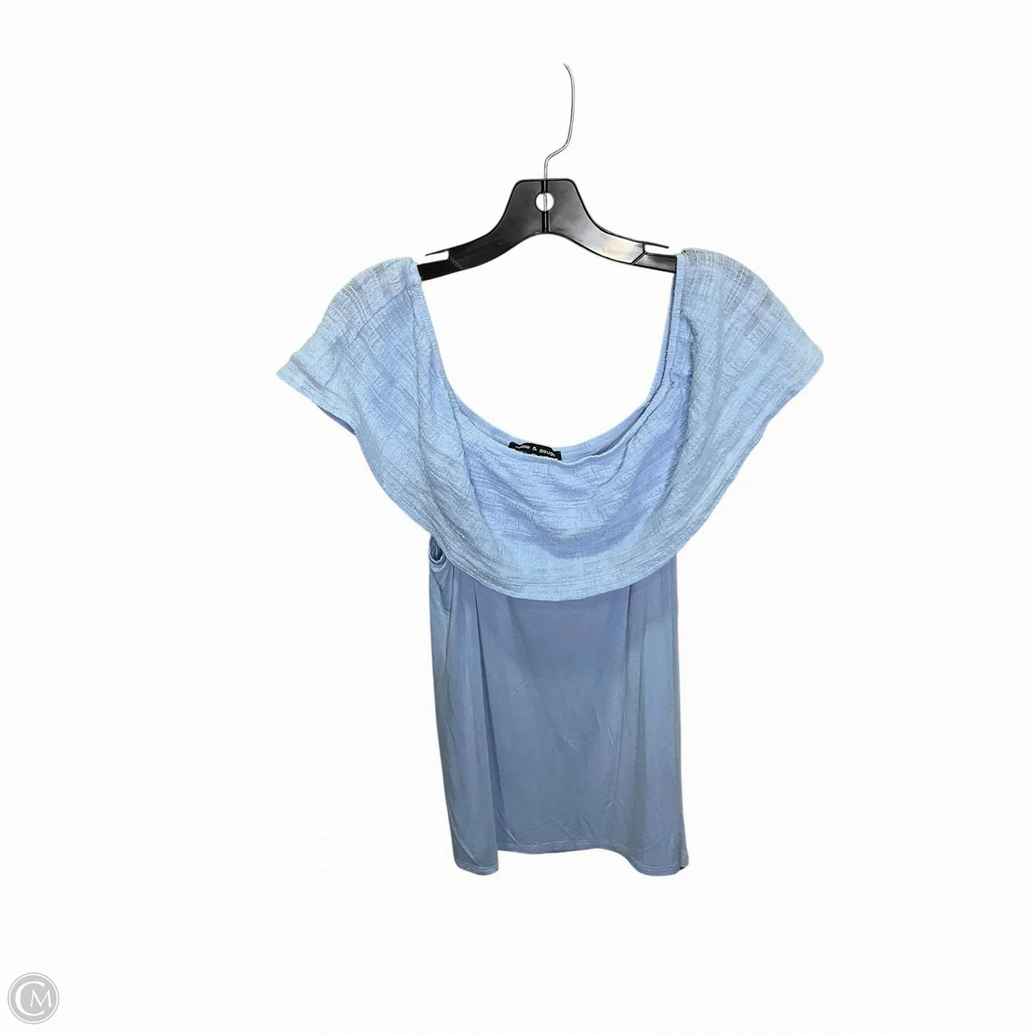 Top Short Sleeve By Cable And Gauge In Blue, Size: Xl Sleek Look