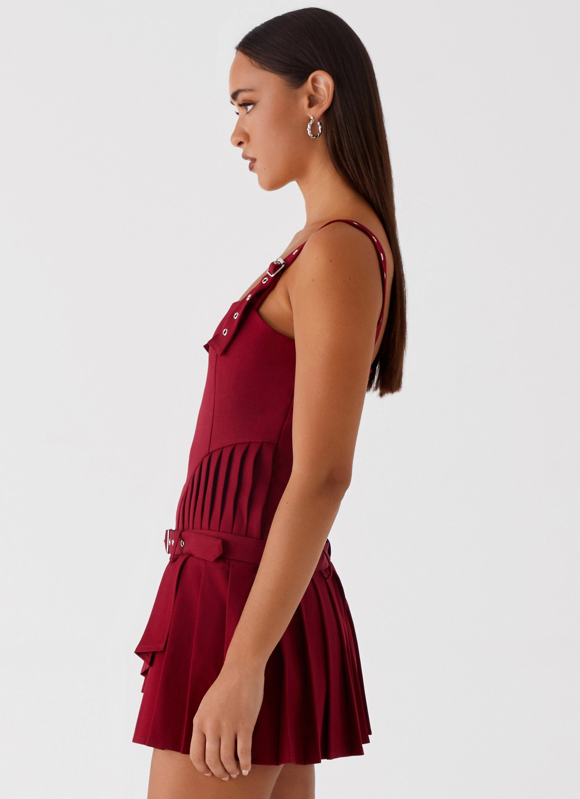 Light Appeal Uma Mini Dress - Cherry Red