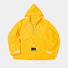 All Season Fit Quick Pull Zipper Foul Weather Anorak Yellow
