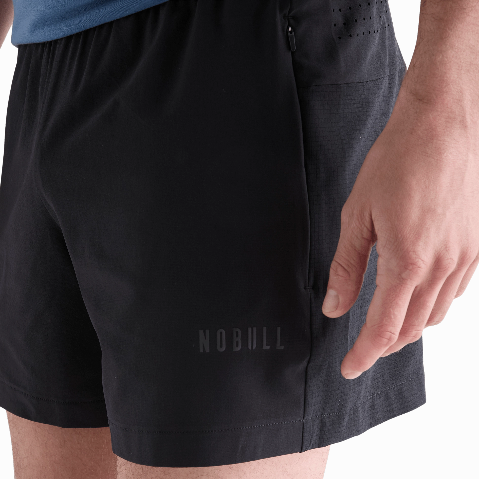Static Free Finish Men's Hybrid Short 5"