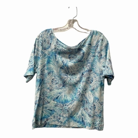 Top Ss By Chicos In Blue, Size:Xl Anti Odor Treatment