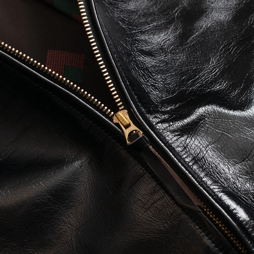 Fray Resistant Edges Sleek Casual Brent Jacket Black