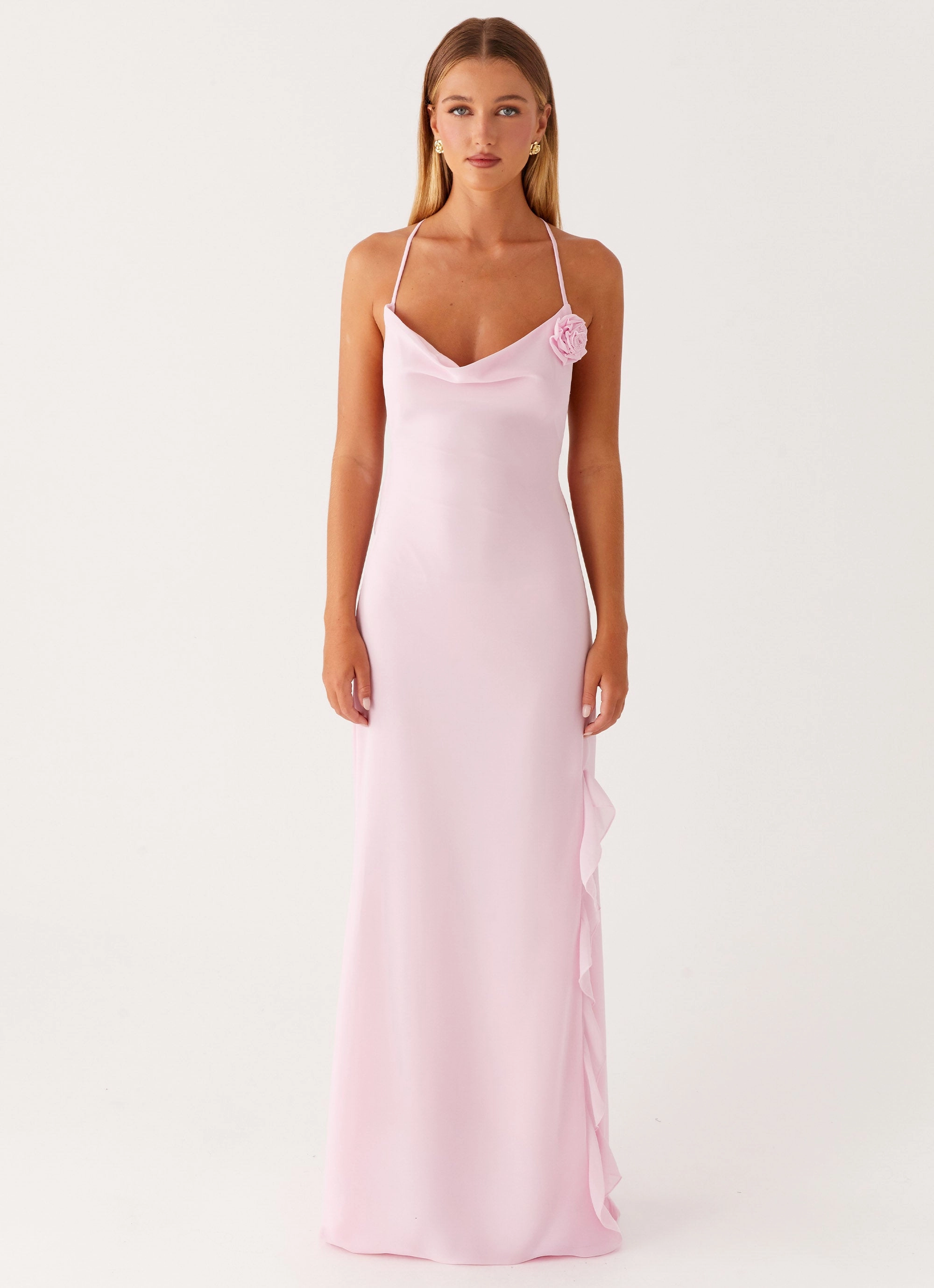 Spring Ready Easy Movement First Class Maxi Dress - Pink