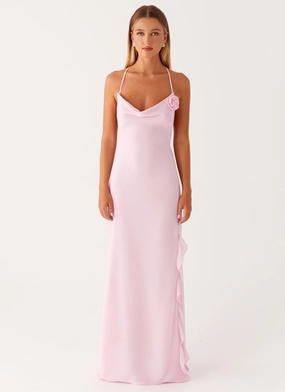 Spring Ready Easy Movement First Class Maxi Dress - Pink