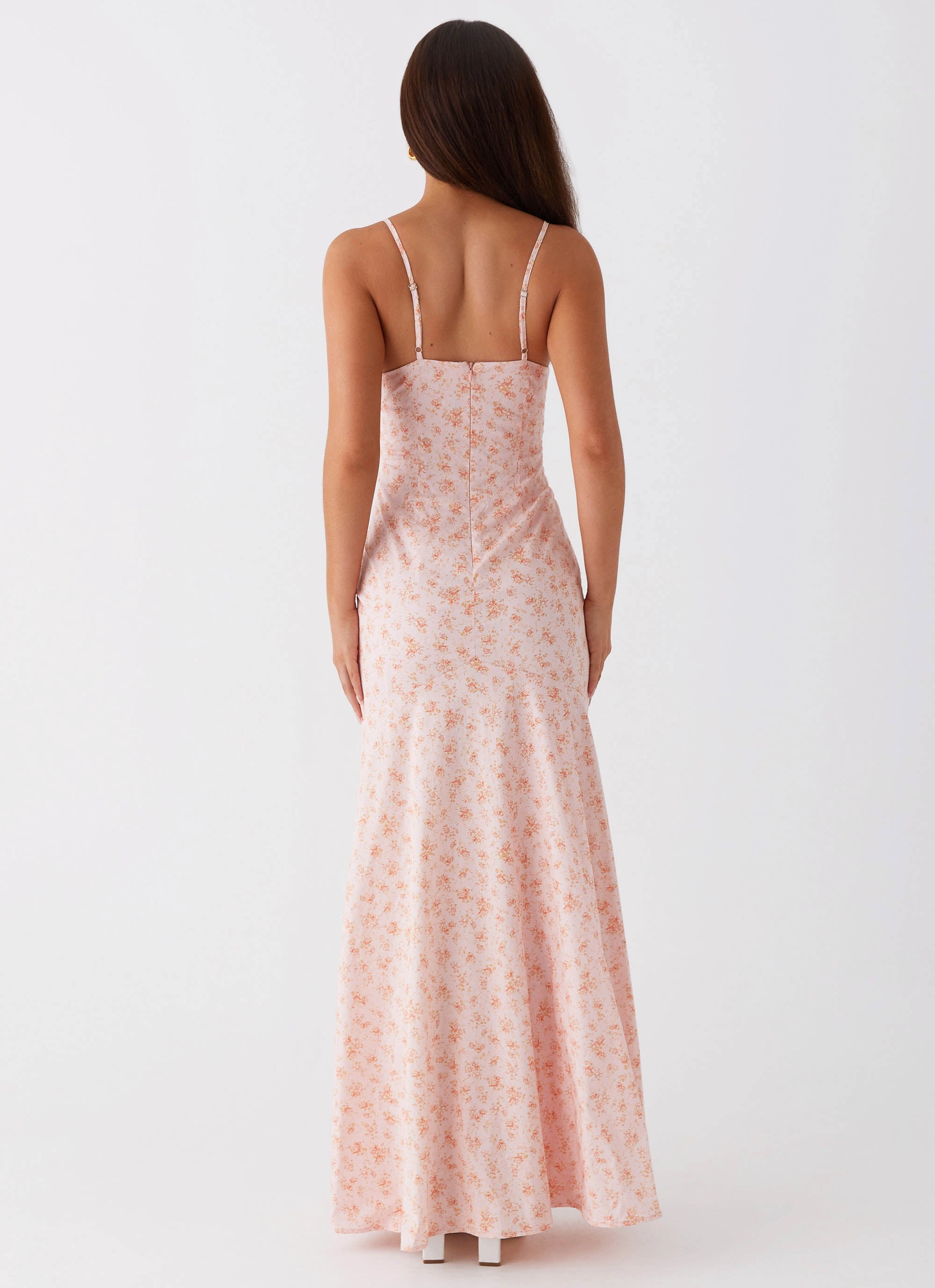 Studio Style Britney Maxi Dress - Pink Ditsy Floral
