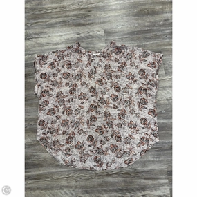 soft look Top Short Sleeve By Maurices In Purple, Size: 4x