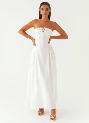 Burleigh Maxi Dress - Ivory Cool Layers