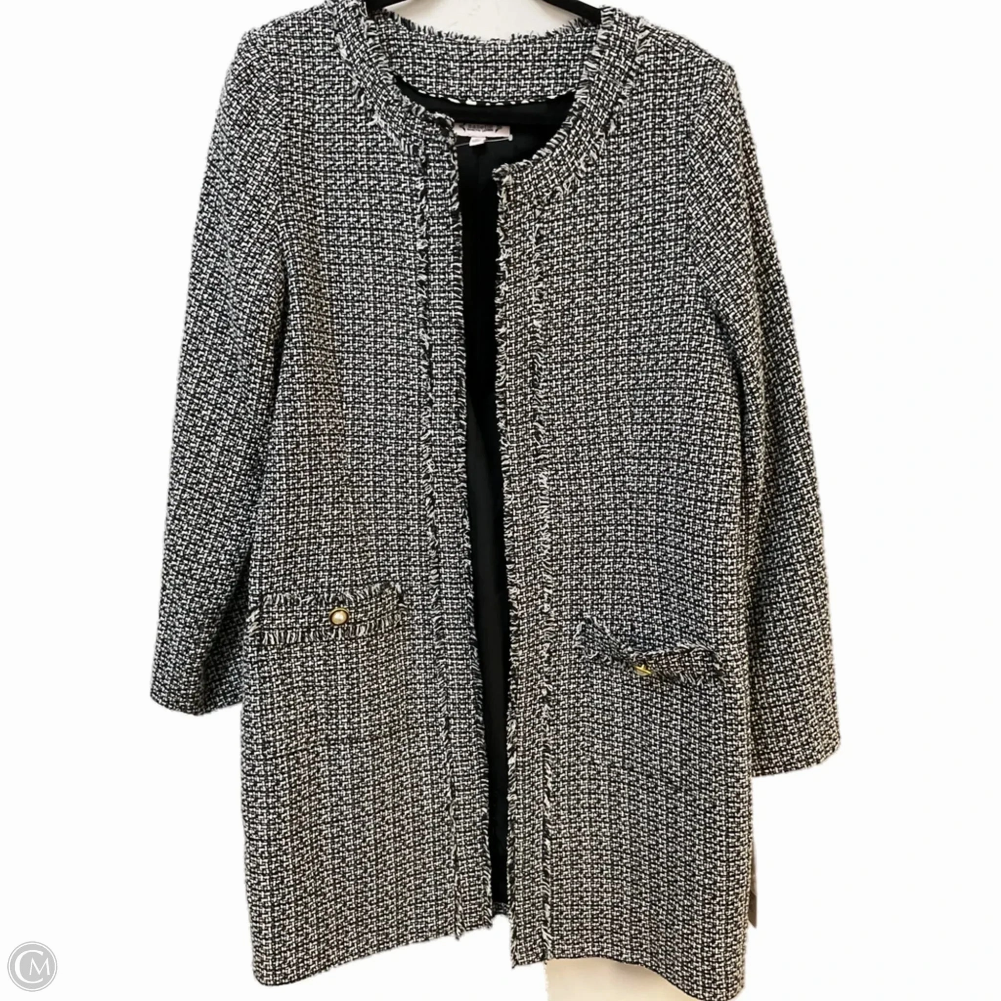 Coat Other By Nanette By Nanette Lepore In Black & White, Size: Xl Water Resistant Fabric